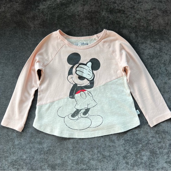 Baby Gap Disney Mickey Mouse Top Size 2 - Picture 1 of 6